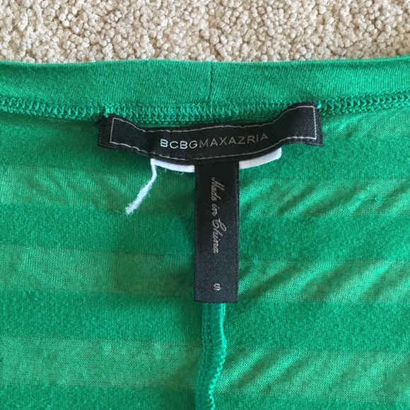 ❤️LAST DAY! Donating!❤️BCBGMAXAZIRA green shirt - Picture 6 of 8